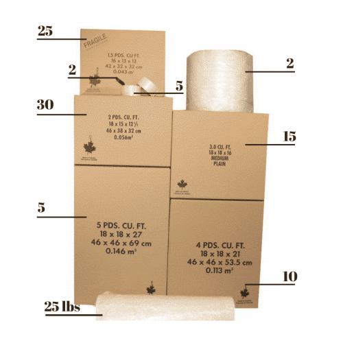 Bedroom Packing Box